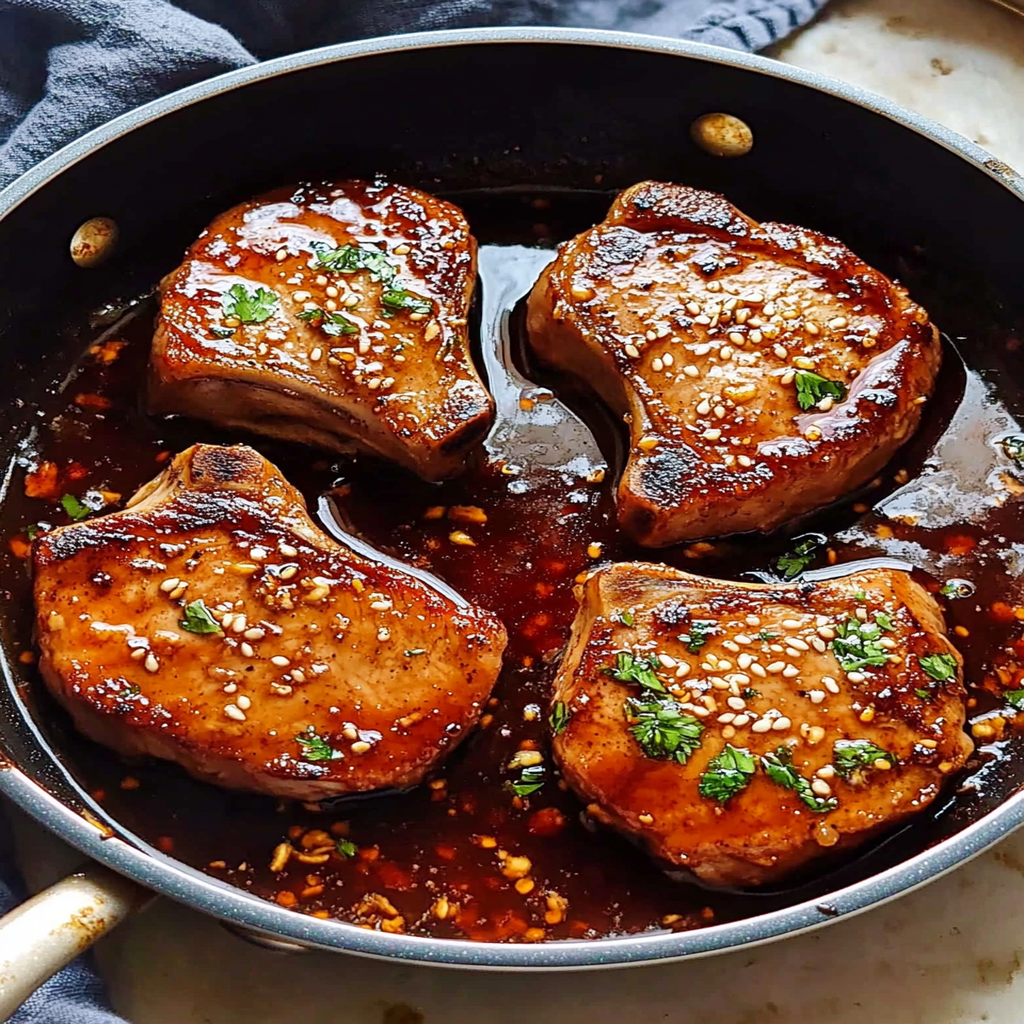 One-Pan Perfection: Simple Brown Sugar Pork Chops for Busy Nights